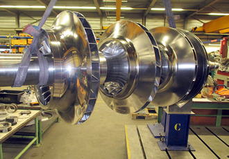 Re-engineered rotor improves performance for 4 MW refinery compressor